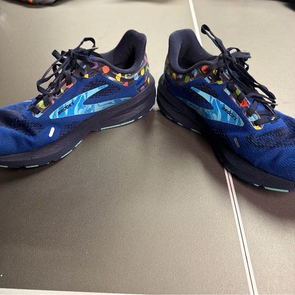 Brooks Launch 9 Shoes Womens 8.5 RMA Bowl O' Cereal Running Walking - Picture 2 of 8